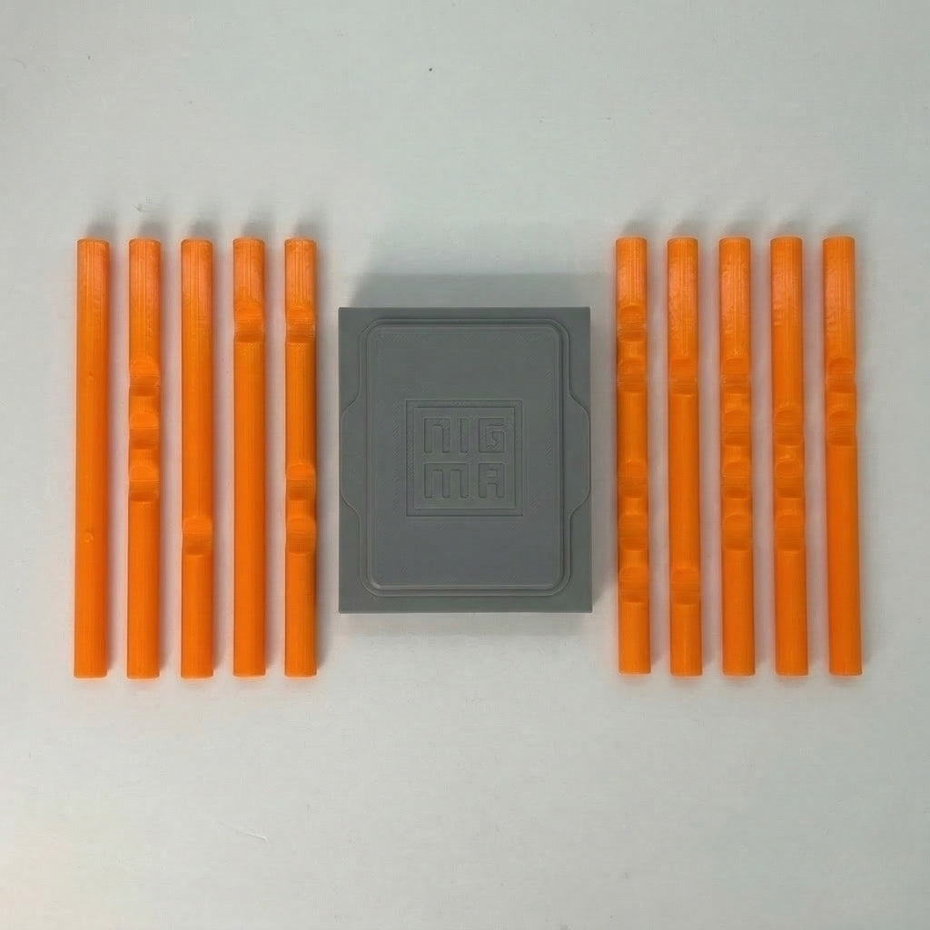 Labirinto Nigma #I3, quebra-cabeça de mesa em PLA na mão