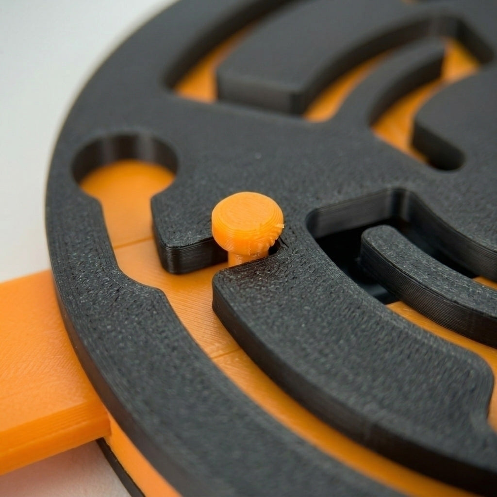 Labirinto circular duplo Nigma M6 — peças e encaixes