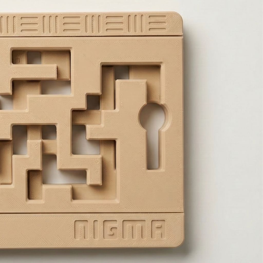 Labirinto duplo Nigma M1 — vista complementar