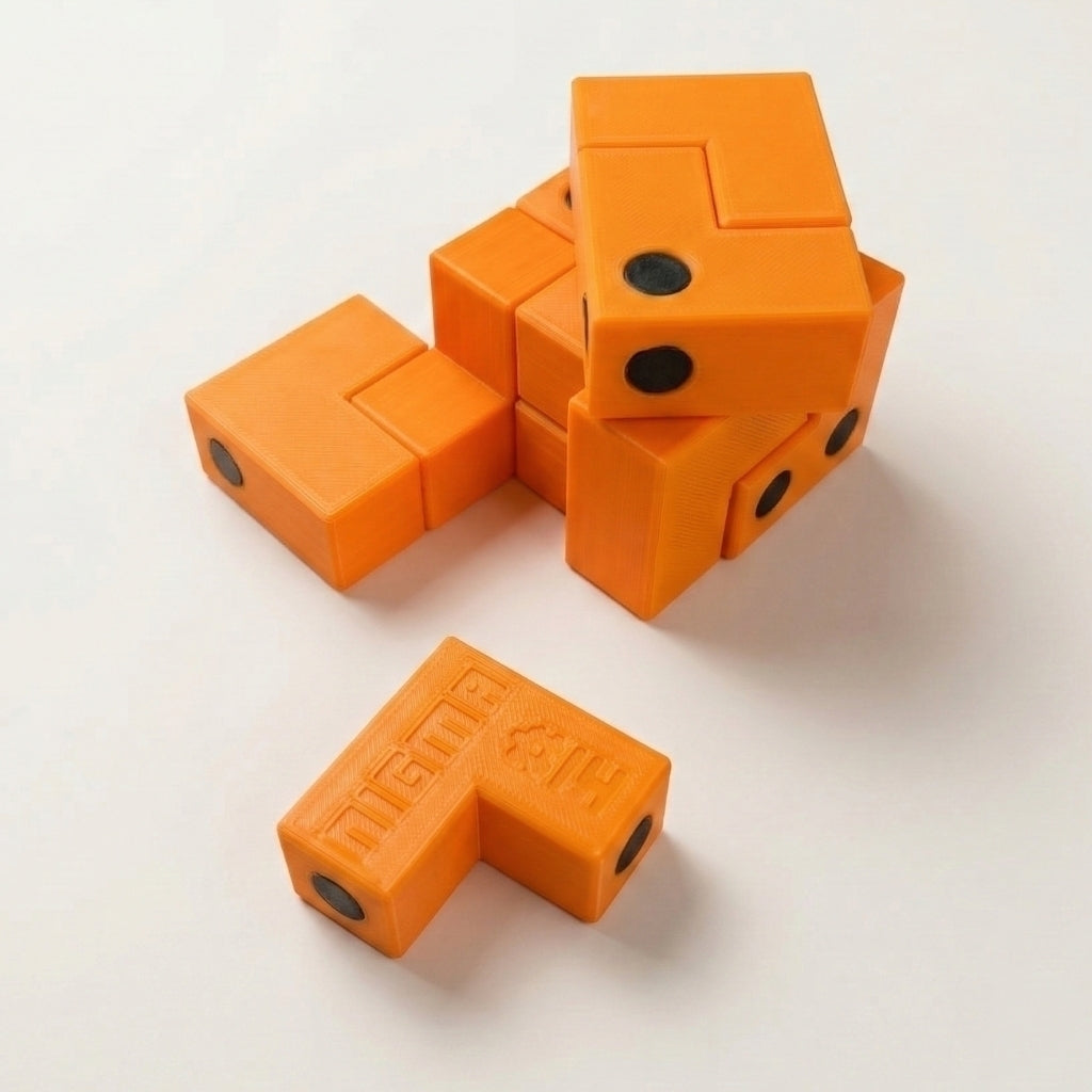 Cubo quebra-cabeça Nigma I4 — vista complementar