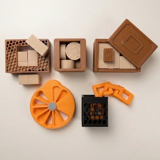 Kit Packing Nigma com cinco quebra-cabeças — vista principal