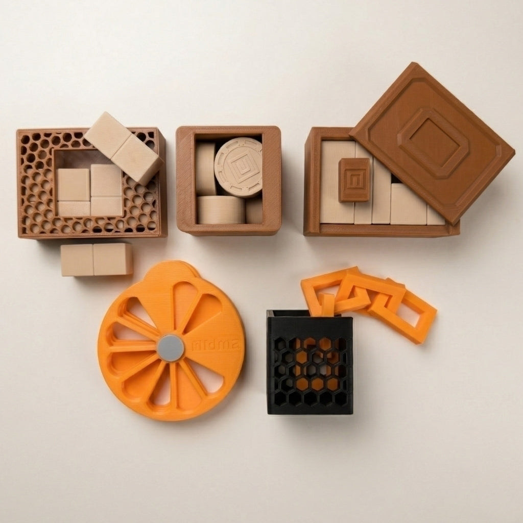 Kit Packing Nigma com cinco quebra-cabeças — vista principal