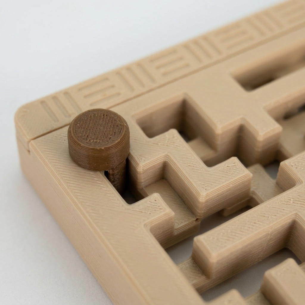 Labirinto duplo Nigma M1 — detalhe do desafio
