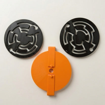 Labirinto circular duplo Nigma M6 — configuração do desafio
