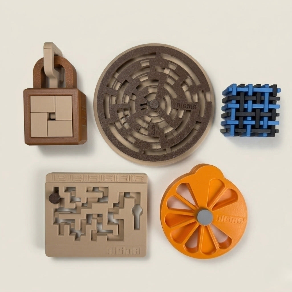 Kit Mais Vendidos Nigma com cinco quebra-cabeças — vista principal