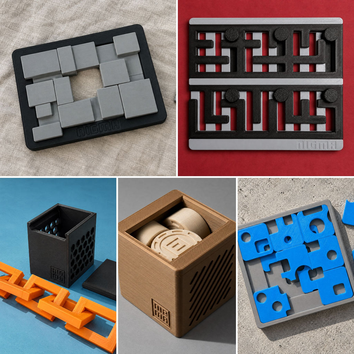 Kit Para Quem Já Tem Tudo: os 5 quebra-cabeças do kit